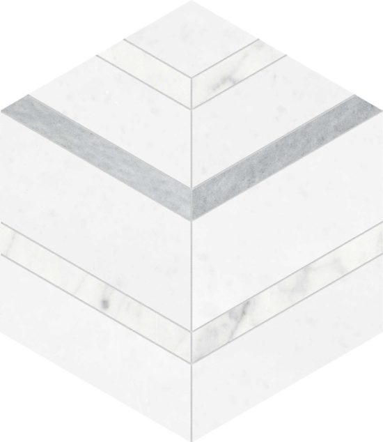 Utopio Hexo Dove Mosaic