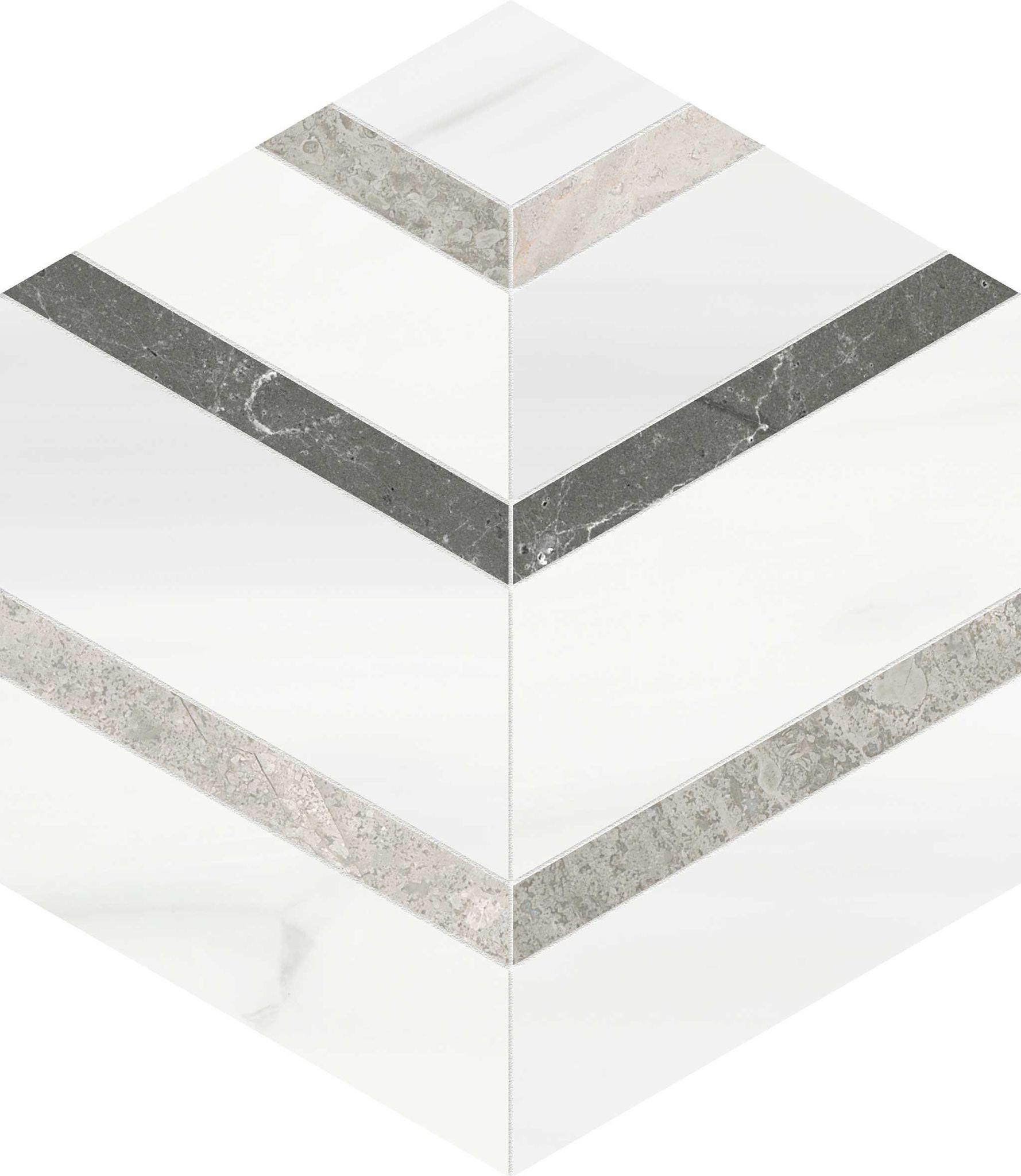 Utopio Hexo Mist Mosaic | Marino Tile NY