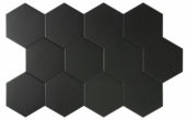 Vida 5.5X6.3” Black Hexagon | Marino Tile NY