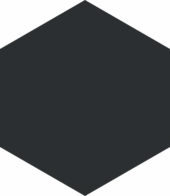 Vida 5.5X6.3” Black Hexagon | Marino Tile NY