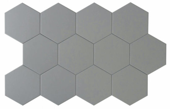 Vida 5.5X6.3” Grey Hexagon | Marino Tile NY