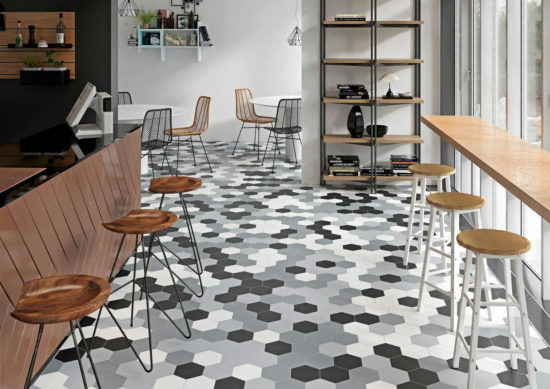 Vida 5.5X6.3” Pearl Hexagon | Marino Tile NY