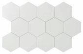 Vida 5.5X6.3” White Hexagon | Marino Tile NY