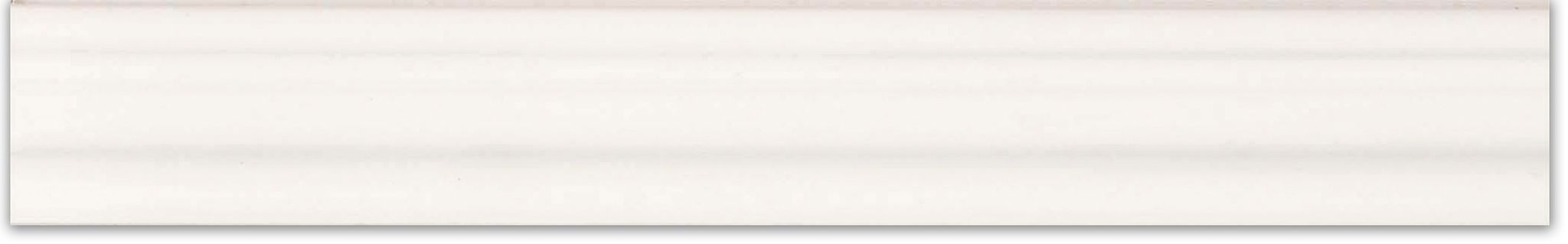 White 2X12 Chair Rail | Marino Tile NY