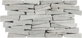 White Mix Marble Interlocking Mosaic | Marino Tile NY