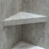 Wind Gust Shower Bench 26x18.63x3 | Marino Tile NY