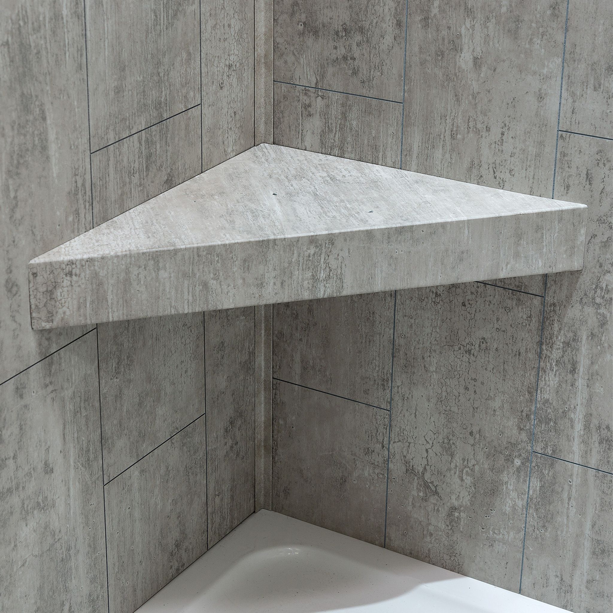 Wind Gust Shower Bench 26x18.63x3 | Marino Tile NY