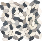12X12 Flat Tranquil Cool Blend | World Tile Company