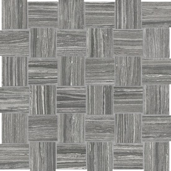 2x2 Carbon Basketweave | World Tile Company