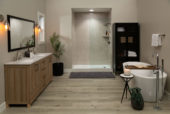 Drift Sand Gloss Shower Wall Kit 36x60x94 | World Tile Company