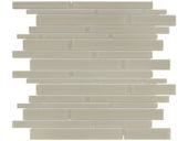 Earth Random Strip Mosaic | World Tile Company