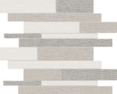 Fabrika Random Strip Mosaic Light Matte | World Tile Company