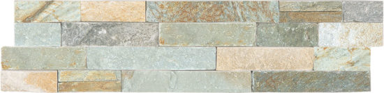 Ledger Stone 6x24 Beachwalk Split Face Corner | World Tile Company