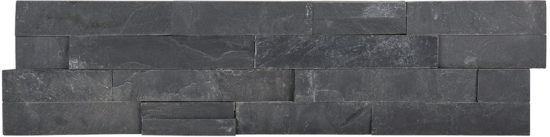 Ledger Stone 6x24 Carbon Split Face Corner | World Tile Company