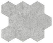 Lithoform 4" Hex Crosscut Twilight | World Tile Company