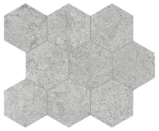Lithoform 4″ Hex Crosscut Twilight