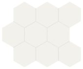 Monoforma 4" Hex Moonlight Silk | World Tile Company