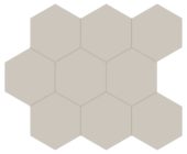 Monoforma 4" Hex Storm Silk | World Tile Company