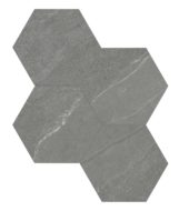 Nord 6 Hex Chromium | World Tile Company