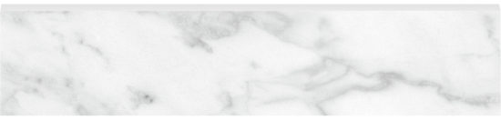 Plata 3x12 Carrara Abisso Bullnose Matte | World Tile Company