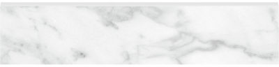 Plata 3×12 Carrara Abisso Bullnose Polished