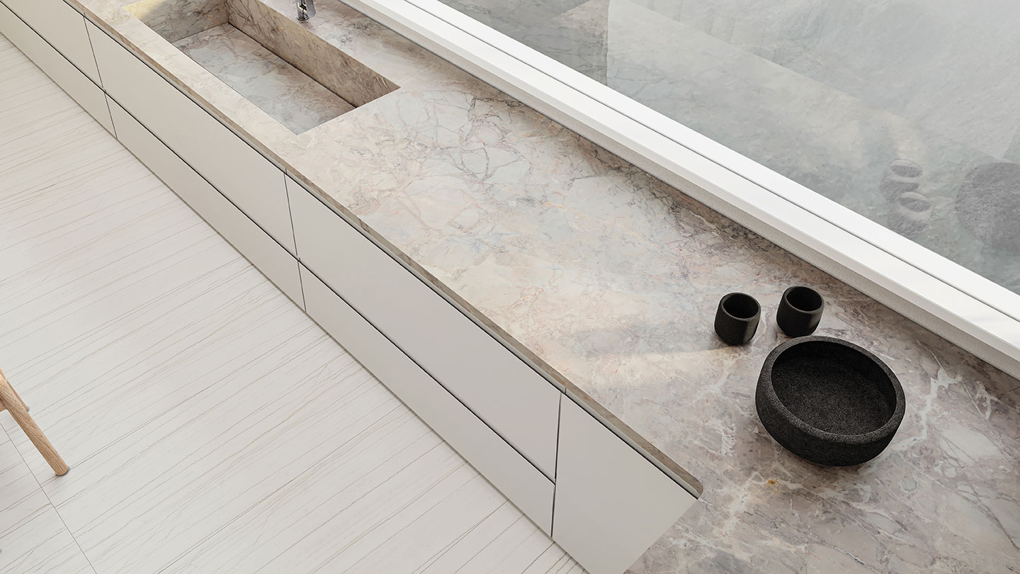 Royal Stoneworks TUSCAN WHITE VEIN 2 | World Tile Company