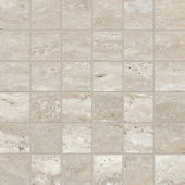 Saturnia 2x2 Mosaic Silver Matte | World Tile Company