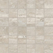 Saturnia 2x2 Mosaic Silver Matte | World Tile Company