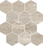 Saturnia 3x3 Hex Navona Matte | World Tile Company