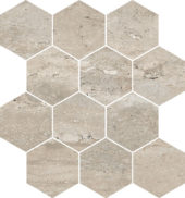Saturnia 3x3 Hex Navona Matte | World Tile Company
