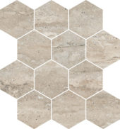 Saturnia 3x3 Hex Navona Matte | World Tile Company