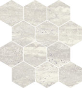 Saturnia 3x3 Hex Roman Matte | World Tile Company