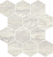 Saturnia 3x3 Hex Roman Matte | World Tile Company