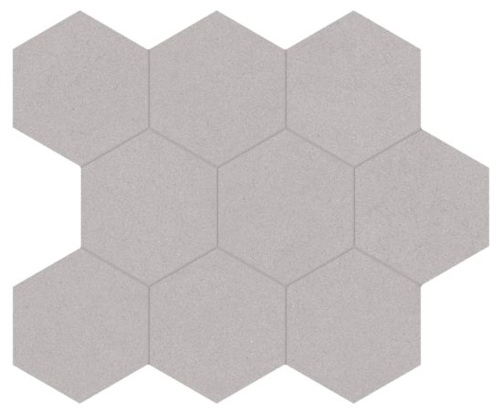 Serena 4" Hex Shale | World Tile Company