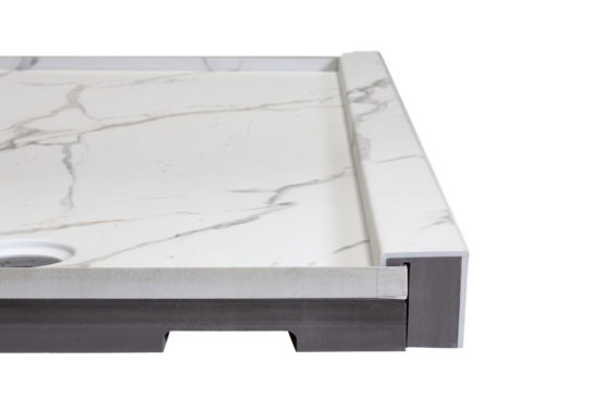 Shower Pan 30x60 Bianco Marble | World Tile Company