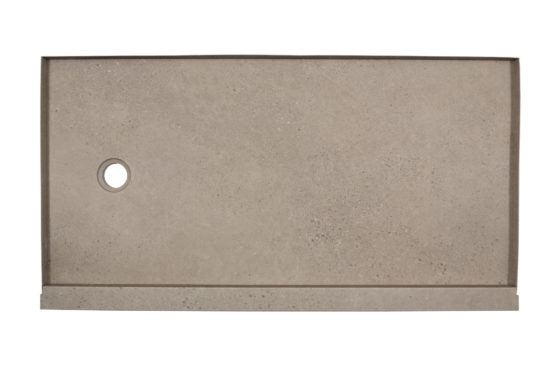 Shower Pan 30x60 Concrete Sand | World Tile Company