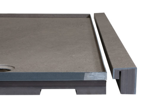 Shower Pan 30x60 Concrete Sand | World Tile Company