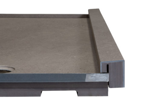 Shower Pan 32x60 Concrete Sand | World Tile Company