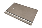 Shower Pan 32x60 Concrete Sand | World Tile Company