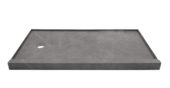 Shower Pan 36x60 Graphite Slate | World Tile Company