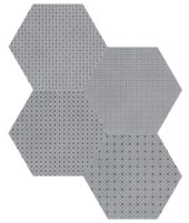 Tapestri 8.5 Cashmere Blend Hexagon | World Tile Company