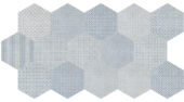 Tapestri 8.5 Denim Blend Hexagon | World Tile Company