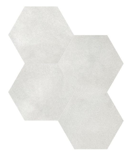 Tapestri 8.5 Grey Denim Hexagon | World Tile Company