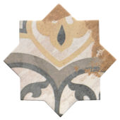 Tuscany 6x6 Star Castle | World Tile Company