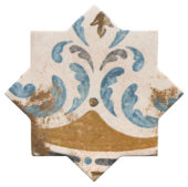 Tuscany 6x6 Star York | World Tile Company