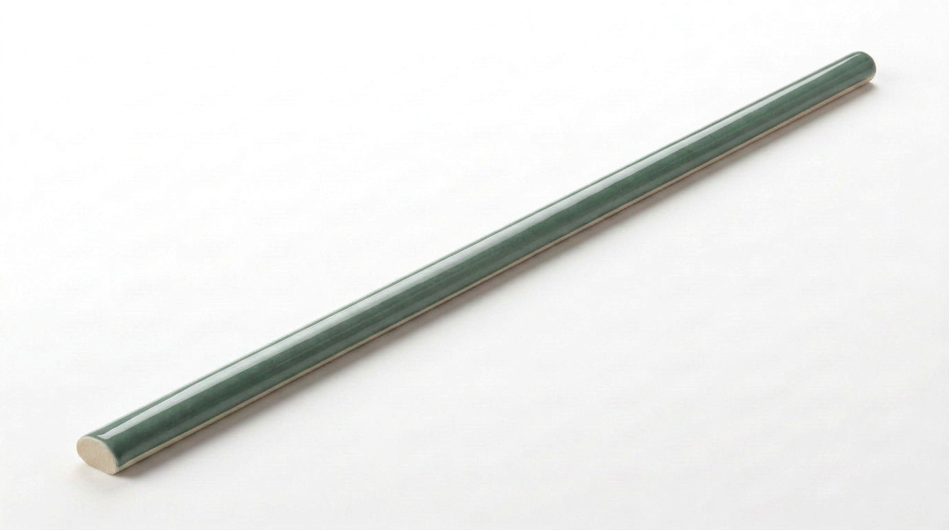 Barcelona 0.39X9” Green Trim | World Tile Company