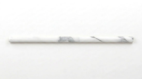 Carrara 0.39X9” Carrara Trim | World Tile Company