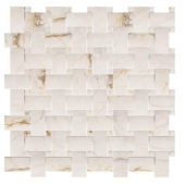 Treasure II Perfect Calacatta 1x2 Basketweave | World Tile Company